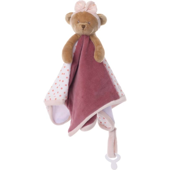 Bukowski teddy bear Baby Rug pink